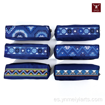 Estuche para lápices con almacenamiento con cremallera Oxford personalizable